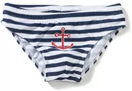 Kąpielówki dla chłopców - Playshoes Chłopięce szorty kąpielowe z motywem Uv-Schutz Badehose Maritim, NIEBIESKI, 122/128 cm/7-8 Lat - miniaturka - grafika 1