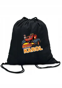 Worek Szkolny Na Buty Workoplecak WF Do Przedszkola BLAZE MEGA I MASZYNY #1 - Plecaki worki - miniaturka - grafika 1