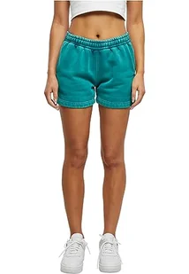 Urban Classics Damskie szorty damskie Stone Washed Shorts watergreen XL, zielony, XL - Spodenki damskie - miniaturka - grafika 1