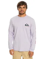 Koszulki męskie - Quiksilver Omni Logo Ls Koszulka męska (zestaw 1) - miniaturka - grafika 1