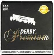 Brzytwy fryzjerskie - Derby Premium żyletki do brzytwy 100szt. - miniaturka - grafika 1