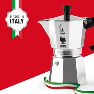 Bialetti Zestaw Moka Express 6tz + kawa Perfetto Moka Classico 250g - Zaparzacze i kawiarki - miniaturka - grafika 4