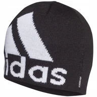 Czapki damskie - Czapka Adidas Logo Beanie Aeroready Fs9029; Osfm - miniaturka - grafika 1