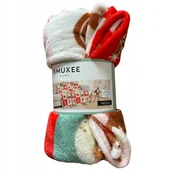 Koce i narzuty dla dzieci - Świąteczny koc 130x170 cm Pierniczki - miniaturka - grafika 1