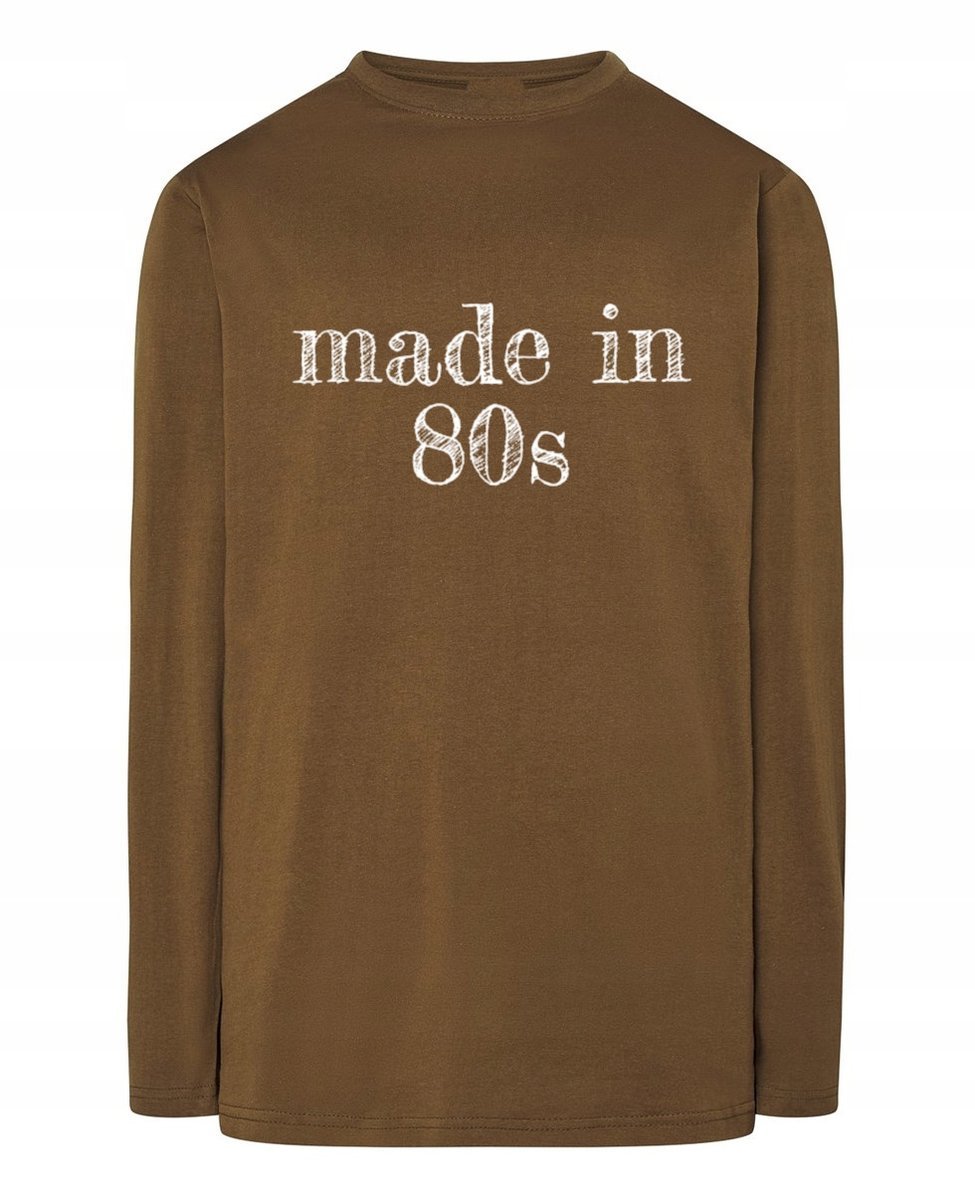Longsleeve męski Made in 80s Urodzony w latach 80 tych r.XL