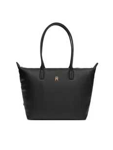 Tommy Hilfiger Torebka Popette Soft AW0AW17705 Czarny - Torebki damskie - miniaturka - grafika 1