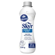 Kefiry, jogurty, maślanki - Carrefour Sensation Skyr jogurt pitny typu islandzkiego naturalny 330 g - miniaturka - grafika 1