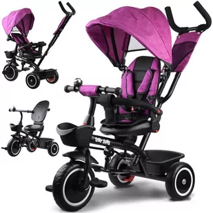 ﻿Rowerek trójkołowy Tiny Bike 3w1 z daszkiem SP0650 - Rowerki trójkołowe - miniaturka - grafika 1