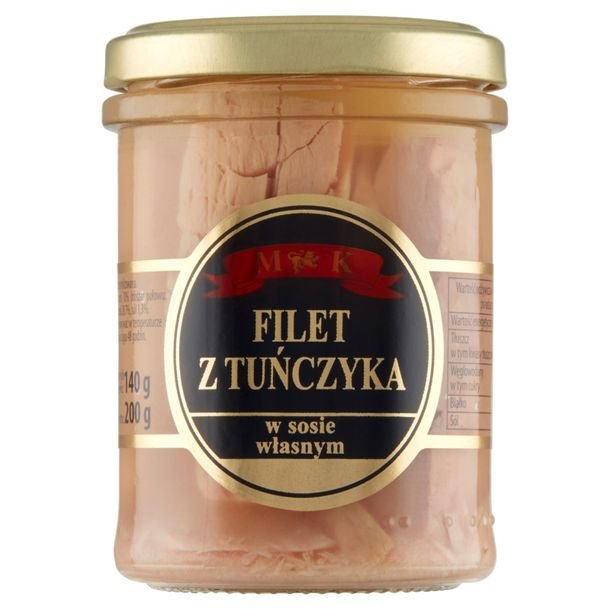 Mk Filet z tuńczyka w oleju słonecznikowym 200 g