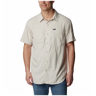 Koszula męska Columbia Silver Ridge™ Utility Lite Short Sleeve Rozmiar: M / Kolor: beżowy - Koszulki sportowe męskie - miniaturka - grafika 1