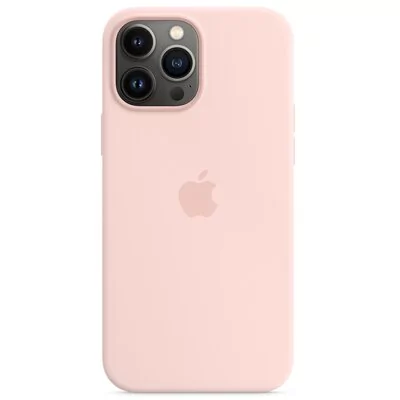 Apple Silikonowe etui iPhone 13 Pro Max kredowy róż