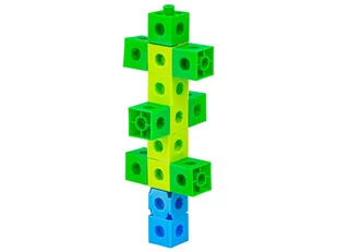 Klocki, Układanka + Karty Gra Logiczna, Nauka Liczenia I Matematyki, - Gry planszowe - miniaturka - grafika 4