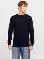 Swetry męskie - Jack & Jones Sweter w kolorze granatowym - miniaturka - grafika 1