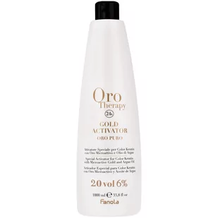 Oro Therapy Aktywator Woda Utleniona 6% 1000ML - Farby do włosów i szampony koloryzujące - miniaturka - grafika 1