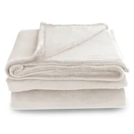 Koce - Kremowy koc z mikrowłókna DecoKing Mic, 220x240 cm - miniaturka - grafika 1