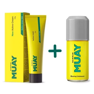 Maść + oliwka tajska przeciwbólowa, zestaw rozgrzewający i przeciwbólowy Namman Muay - Żele i maści lecznicze - miniaturka - grafika 1