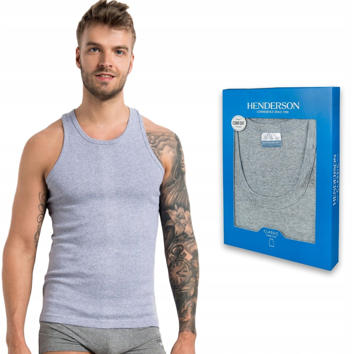 Podkoszulek męski Henderson na ramiączkach - 3XL