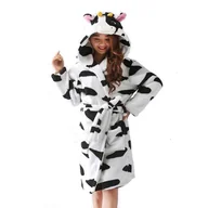 Piżamy damskie - Szlafrok KRÓWKA S - miniaturka - grafika 1