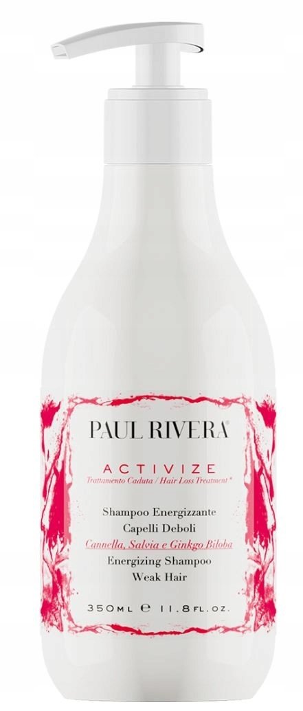 Paul Rivera Activize szampon kuracja przeciw wypadaniu włosów 350ml
