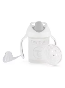Twistshake Butelka w kolorze białym do nauki picia - 230 ml - Butelki dla niemowląt - miniaturka - grafika 1
