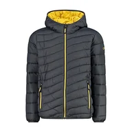 Kurtki i płaszcze dla chłopców - CMP Kurtka dziecięca Fix Hood Jacket - miniaturka - grafika 1