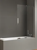 Parawany nawannowe - Parawan nawannowy New Trendy Smart 130x150 uniwersalny chrom EXK-4099-WU - miniaturka - grafika 1