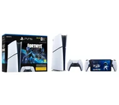Konsole Playstation - Sony PlayStation 5 Digital Slim D Chassis (PS5 1TB Zestaw startowy Fortnite Cobalt + PlayStation Portal) - miniaturka - grafika 1