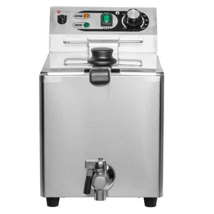RESTO QUALITY Frytownica elektryczna 8 L z kranem – RQF8LV, 3 kW, 230 V - Inne urządzenia gastronomiczne - miniaturka - grafika 1