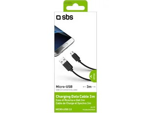 SBS 3m USB 2.0 USB-kabel - Kable USB - miniaturka - grafika 3