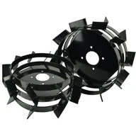 Akcesoria do urządzeń ogrodniczych - Koła metalowe do glebogryzarki 2szt. MW40 - miniaturka - grafika 1