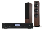 Zestawy stereo - Rotel A12 MkII (czarny) + Tesi 6 (mokka) - miniaturka - grafika 1