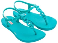 Buty dla dziewczynek - Ipanema CLASS CHARM II KIDS, Turkusowy, 29/30 EU - miniaturka - grafika 1