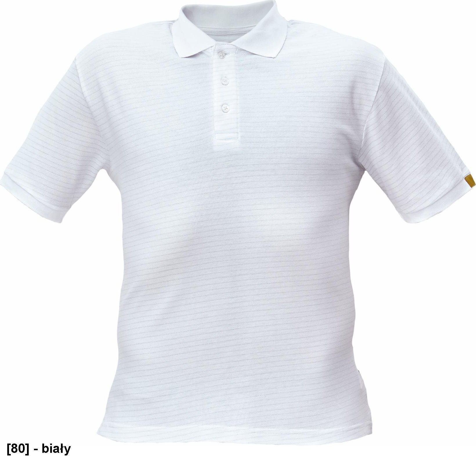 CERVA NOYO ESD POLO - koszulka polo - biały S
