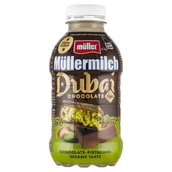 Mleko - Müller Müllermilch Napój mleczny o smaku czekoladowo-pistacjowo-sezamowym 400 g - miniaturka - grafika 1