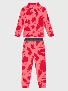 Didriksons Komplet bielizny termoaktywnej Jadis 504451 Różowy Slim Fit - Odzież sportowa dziecięca - miniaturka - grafika 1