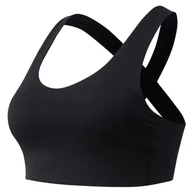 Bielizna sportowa damska - Biustonosz sportowy New Balance WB11044BK - czarny - miniaturka - grafika 1