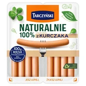Pasztet i przetwory mięsne - Naturalnie Parówki 100% z Kurczaka 160 g Tarczyński - miniaturka - grafika 1