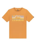 Koszulki męskie - Quiksilver Koszulka z krótkim rękawem EV Light Waves SS brązowa 10 - miniaturka - grafika 1