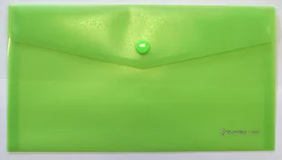 Focus koperta dl przezroczysta kolorowa c4533 zielona Panta-Plast - Przybory szkolne - miniaturka - grafika 1