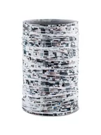 Apaszki i szaliki damskie - Buff Szal-koło "EcoStretch" w kolorze biało-czarnym - 53 x 23 cm - miniaturka - grafika 1