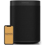 Głośniki i kolumny - Sonos ONE SL Czarny - miniaturka - grafika 1