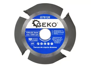 Tarcza Do Cięcia Drewna Na Szlifierkę Kątową Widiowa 125 Mm 4 Zębna G78126 - Tarcze do pił - miniaturka - grafika 1