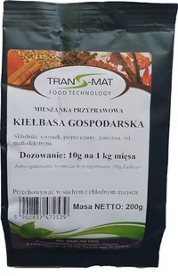 Mieszanka przyprawowa kiełbasa gospodarska 200 g Trans-Mat - Przyprawy i zioła sypkie - miniaturka - grafika 1
