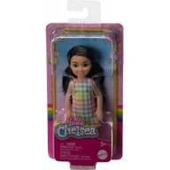 Lalki dla dziewczynek - Barbie Chelsea Czarne włosy HKD91 Mattel - miniaturka - grafika 1
