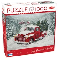 Puzzle - Puzzle, Christmas Tree Truck 1000 el. - miniaturka - grafika 1