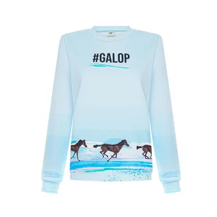 Kamizelki jeździeckie - Bluza jeździecka damska GALOP WEAR #Galop - grafika 1