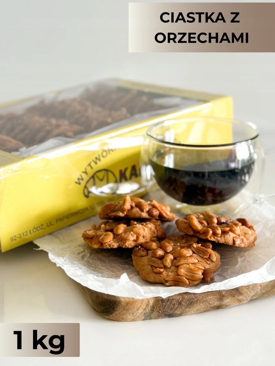 Ciastka z orzechami 1kg