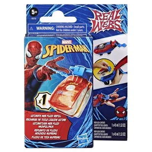Wkład uzupełniający HASBRO Marvel Spider-Man Real Webs F87355L0 - Zabawki militarne - miniaturka - grafika 1