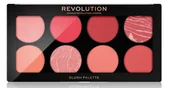 Róże do policzków - Makeup Revolution Blush Palette Paleta Róży Sunset Blush - miniaturka - grafika 1