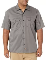 Koszule męskie - Dickies Męska koszula robocza z krótkim rękawem, szary (Silver Grey Sv)., 3XL - miniaturka - grafika 1